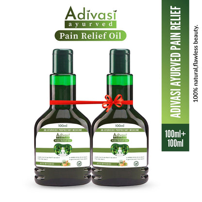 Original™ Adivasi Ayurved Pain Relief Oil 100ml | Buy 1, Get 1 Free!!!