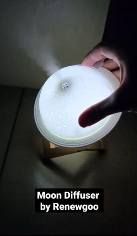 3D Moon Lamp Moonlight Humidifier