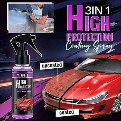 Premium Quick Car Ceramic Coating Spray - Car Wax Polish | Buy 1 Get 1 Free!!