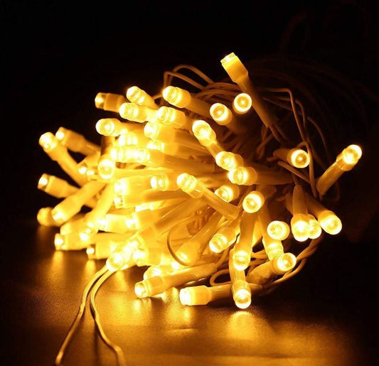White Power Pixel LED String Light | 36 Feet for Home Decor (Pack of 2)