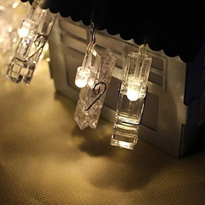 Photo Clip LED String Lights(16-Warm White)