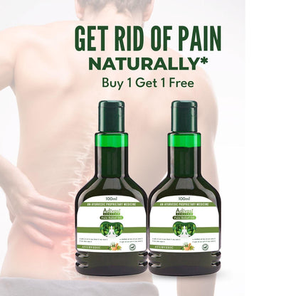 Original™ Adivasi Ayurved Pain Relief Oil 100ml | Buy 1, Get 1 Free!!!